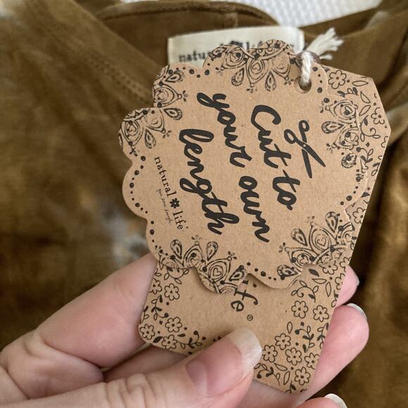 NWT Natural Life Dress Tie Dye Long Sleeve Maxi Pockets Boho Rayon Size S - Picture 6 of 14